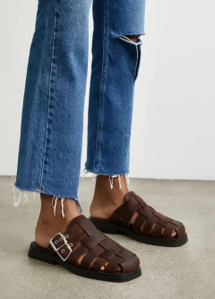 Slipper SEATTLE Chocolate - comprar online