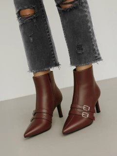 Botineta PRAGA Chocolate - comprar online