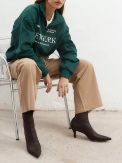 Botineta CLEMENCE Chocolate - comprar online