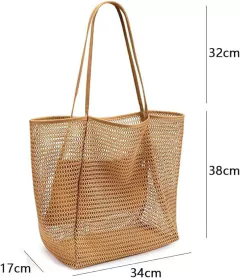 Shopper MESH Tostado