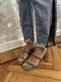 Sandalia HABANA Gamuza Vison - tienda online