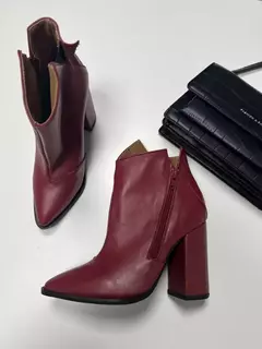 Botineta SAPHIRA Cherry Outlet en internet