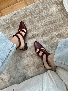 Imagen de Stiletto VALENTINO Charol Cherry
