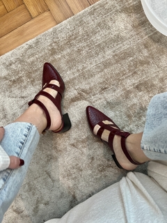 Stiletto VALENTINO Charol Cherry