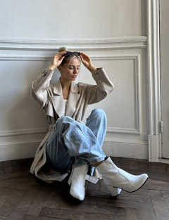 Botineta CLAIRE White - comprar online