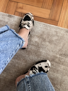Slipper GARDENA Cow Print - KENDRA