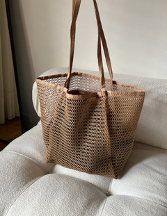 Shopper MESH Tostado - comprar online