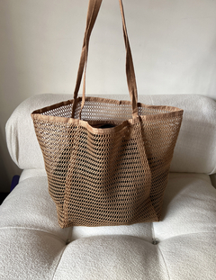 Shopper MESH Tostado - KENDRA