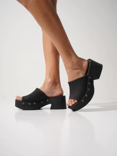 Zueco DONNA Negro - KENDRA