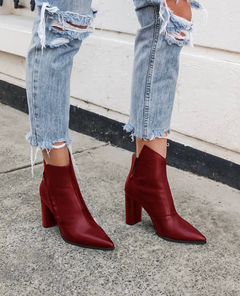Botineta SAPHIRA Cherry - comprar online