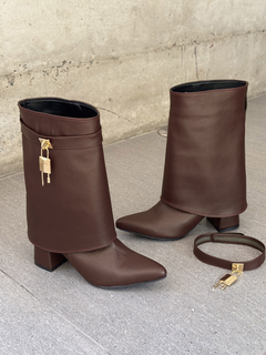 Bota SIENNA Chocolate - KENDRA