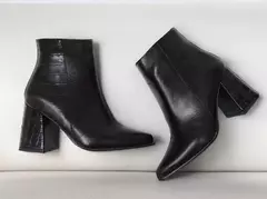 SIRIANA Croco Negro Outlet - comprar online