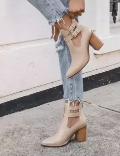 Botineta TASHA Vison Outlet en internet