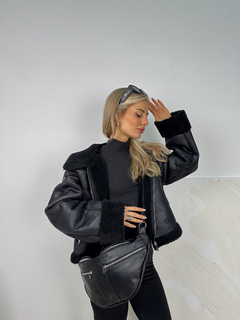 Bandolera SIXTA Negro - comprar online