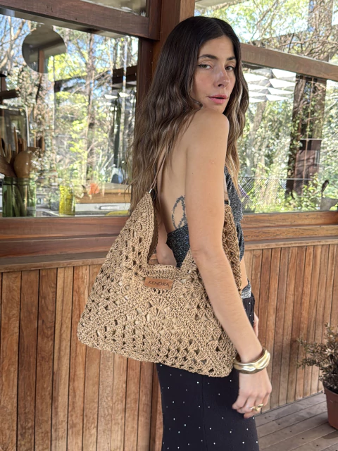 Cartera TEZZA Tostado - comprar online