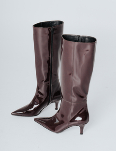 Bota ANASTASHA Charol Malbec - comprar online