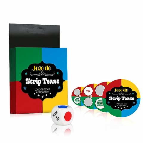 JOGO DE DADO COM RASPADINHA - STRIP TEASE