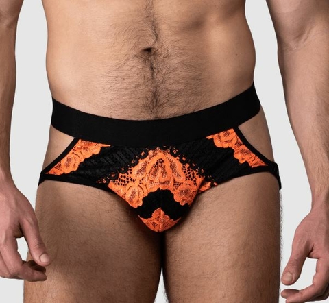 JOCKSTRAP RENDA COLOR LARANJA - M