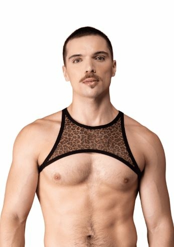 HARNESS LUXO ONÇA - ÚNICO