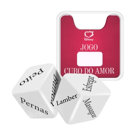 DADO C/2 JOGO CUBO DO AMOR
