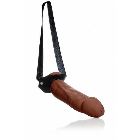 CAPA PENIANA 16X4 CM - MARROM COM ELASTICO
