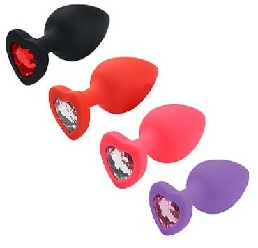 PLUG ANAL DE SILICONE - TAMANHO G