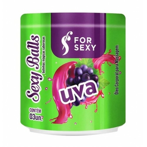 BOLINHA BEIJAVEL UVA - C/3