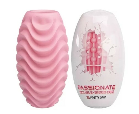 EGG MASTURBADOR PASSIONATE ROSA - PRETTY LOVE