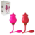 VIBRADOR DE PONTO G E CLITORIS COM PULSACAO - SNAK TONGUE - SI - comprar online