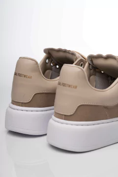 QUEEN CHUNKY GAMUZA BEIGE - tienda online