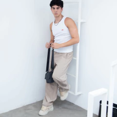 BAGGY RIBSTOP BEIGE - comprar online