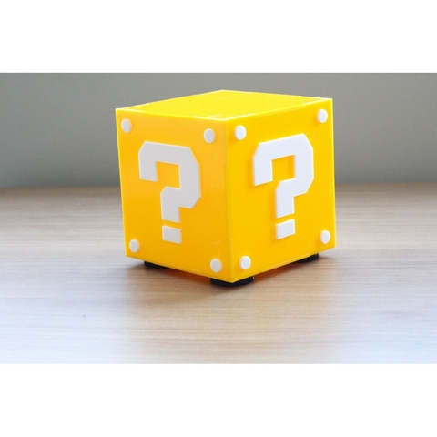 Mini Luminária INTERROGAÇÃO MARIO