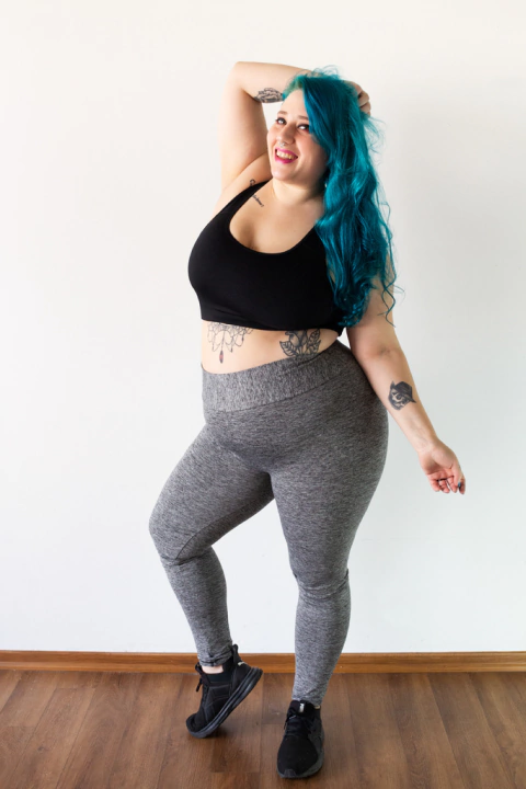 Calza Jaspeada Chupín