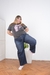 Pantalón Jean Wide Oxido - comprar online