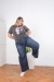 Pantalón Jean Wide Oxido - comprar online