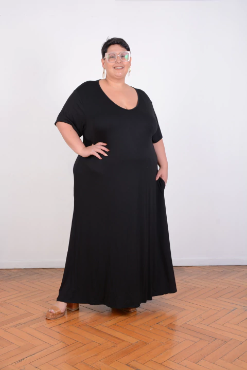 Vestido Modal Largo - comprar online