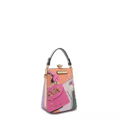 CLUTCH BOLSO DE MANO VIOLET BLOSSOM - Aneska