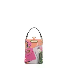 CLUTCH BOLSO DE MANO VIOLET BLOSSOM en internet