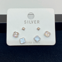 AROS CONJUNTO TREBOLES - comprar online