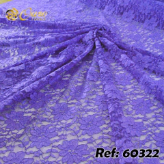 Tecido Renda Trieste Carbono