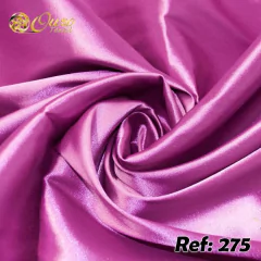 Tecido Cetim Leve com Elastano Uva