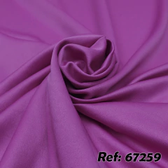 Tecido Crepe Saint Laurent Fucsia para Vestidos de Festa.