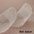 Tecido Crinol 10 Cm Branco - este Tecido é utilizado para dar acabamentos em barras de vestidos, confecção de chapéus, casquetes, mini véus e dar volume em saias de modelo princesa e em caudas de vestido sereia causando um efeito armado.