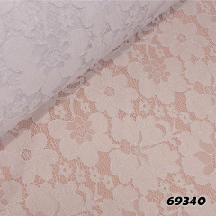 Tecido Renda Fler Branco - comprar online