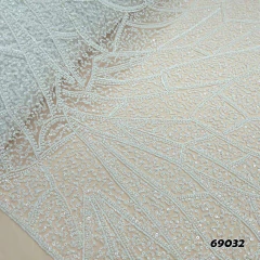 Tule Bordado Bernin Branco - comprar online