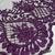 Tule Bordado Dikem Roxo - loja online