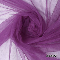 Tecido Tule Gliter Fucsia - comprar online