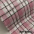 Tecido Tweed Xadrez Rose Branco para Roupas de Inverno, Cobertores Casacos e Etc...