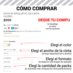 Pack Pre Armadas Colección Artesanal - Tinxir