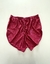 Shorts cavado carnaval - lurex vermelho - comprar online